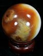 Colorful Carnelian Agate Sphere #32085-1